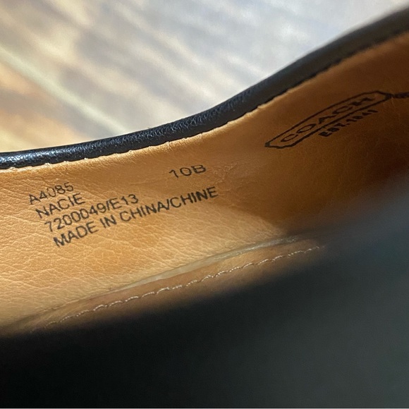 Coach • NACIE Snake Toe Leather Stilettos - Picture 10 of 12